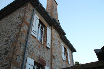 Fototapeta na wymiar house in morgat (brittany - france)