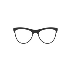 Glasses icon template color editable. Glasses symbol vector sign isolated on white background. Simple logo vector illustration for graphic and web design.