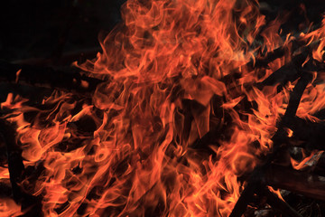 Fire, burning fire, fire wallpaper, fire effect