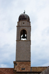 Fototapeta premium tower of church of dubrovnik old town