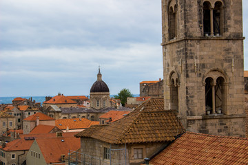Fototapeta premium panoramic view of the city of dubrovnik in croatia
