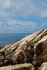 rocks in the sea