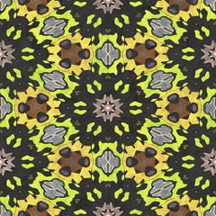 Crystal background- geometry seamless ornate