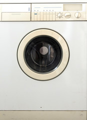 Old dirty washing machine