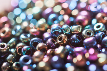 Beautiful beads background