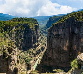 Tazi Canyon landscape from Manavgat, Antalya,Turkey