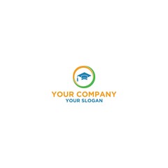 Guaranteed Education  Logo Design Vector