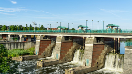 Die Schleuse Saarbrücken-Gersweiler