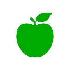 Apfel und Hintergrund