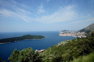 Fototapeta na wymiar Dubrovnik, Croatia. Popular travel destination in Adriatic sea.