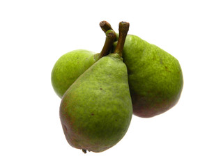 pear isolated on white background