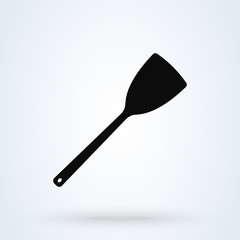 Kitchen spatula Simple vector modern icon design illustration