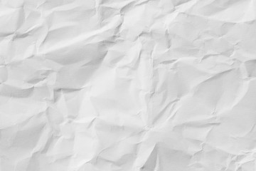 White creased paper sheet texture background