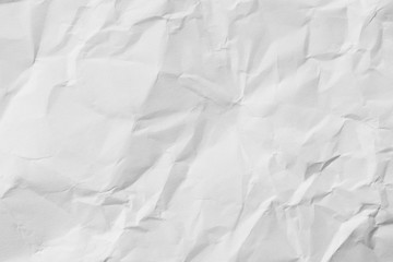 White creased paper sheet texture background