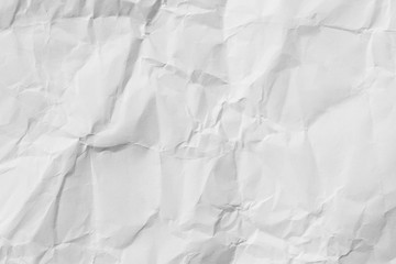 White creased paper sheet texture background