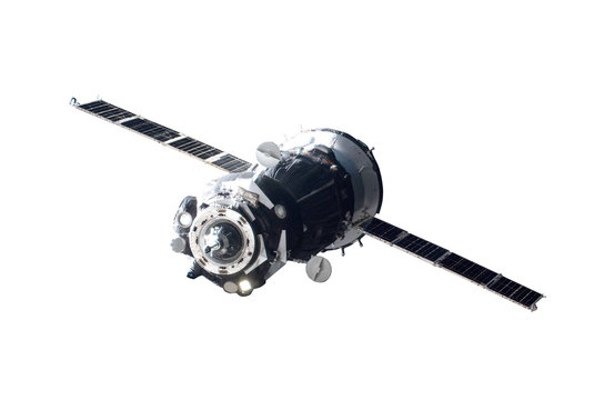 Satellite isolated - element of this image provided by NASA