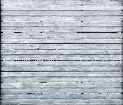 Bleached Wood Planks Of Fence Texture