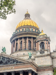 Obraz premium Architecture builidng of St. Isaac's Cathedral, Russia