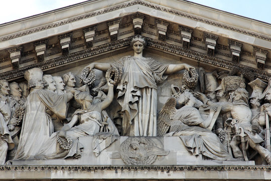 Paris - tympanon of Pantheon