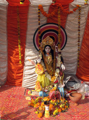 Hindu Goddess Durga