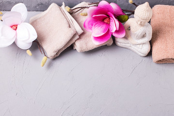 Spa wellness  zen setting