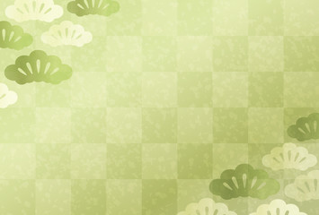 21年アブストラクト背景の年賀状テンプレート 挨拶文付き Wall Mural Callmetak