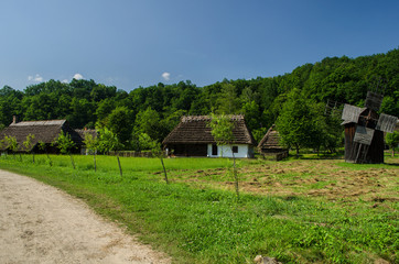 Wioska chata