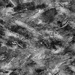 Grunge background black and white illustration. Abstract monochrome seamless pattern