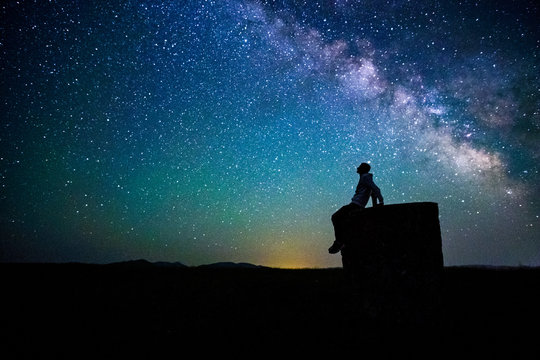 Watching starry sky at Morine highlands