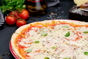 Fresh Vegetarian Cheese Vegetable Eurasia Pizza