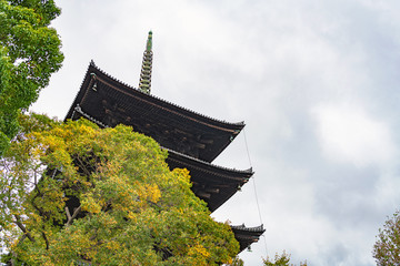 古都京都 東寺 五重塔