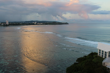 괌 니코호텔 검비치 바다