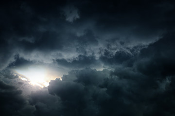 Obraz premium Cloudscape with a Light