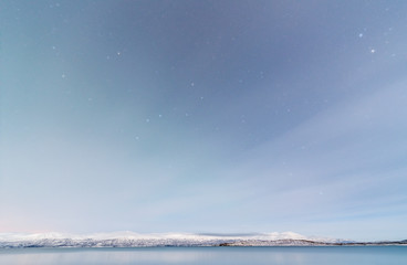 Obraz premium Winter Landscape, Abisko Sweden