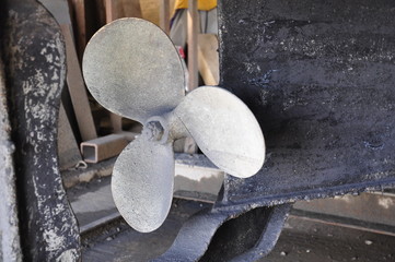 Narrowboat River Propeller 