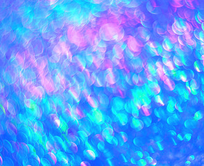 Pearl  turquoise background of abstract lights    