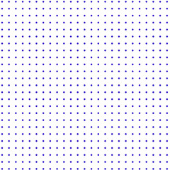 Blue dots on white background   