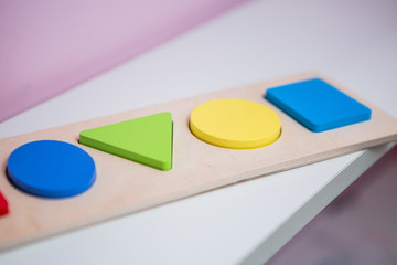 wooden educational game for children