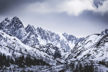 Obraz premium Mountains in Norway
