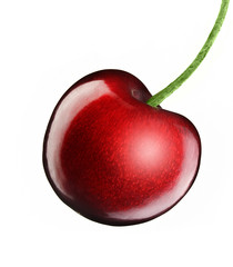 cherry  isolated on white background