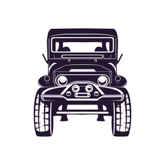 Off-road car logo design vector. Off-road extreme car club logo templates. Vector symbols