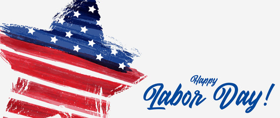 USA Labor day background