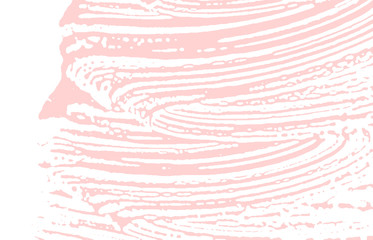 Fototapeta na wymiar Grunge texture. Distress pink rough trace. Fascina