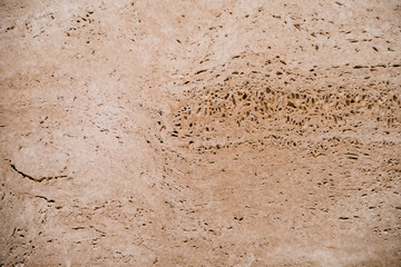 Abstract background, brown porous texture, nature stone