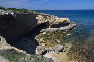 La costa di Capo Mannu