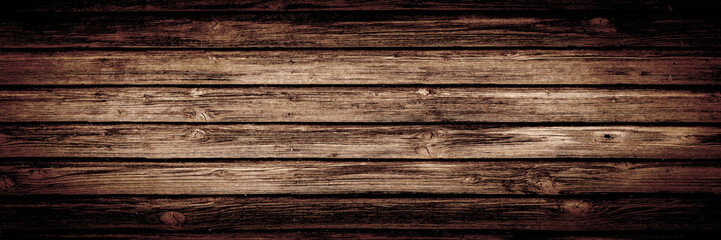 alte braune rustikale Holztextur - Holz Hintergrund Panorama Banner lang