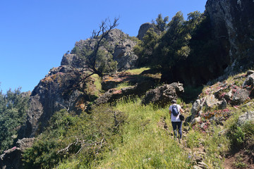 Obraz premium Vista del Monte Arcuentu