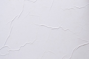 White creased poster texture. Abstract background.