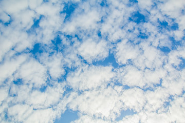 Obraz premium Background sky morning cloud ,Bright in Phuket Thailand