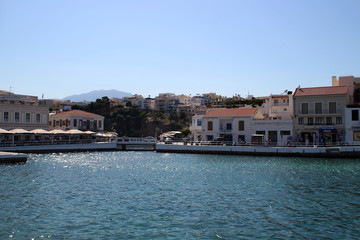 Obraz premium Der Yachthafen von Nikolaos